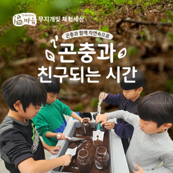 [온마음 무지개빛 체험세상] 곤충과 친구되는 시간 체험 학습 이미지